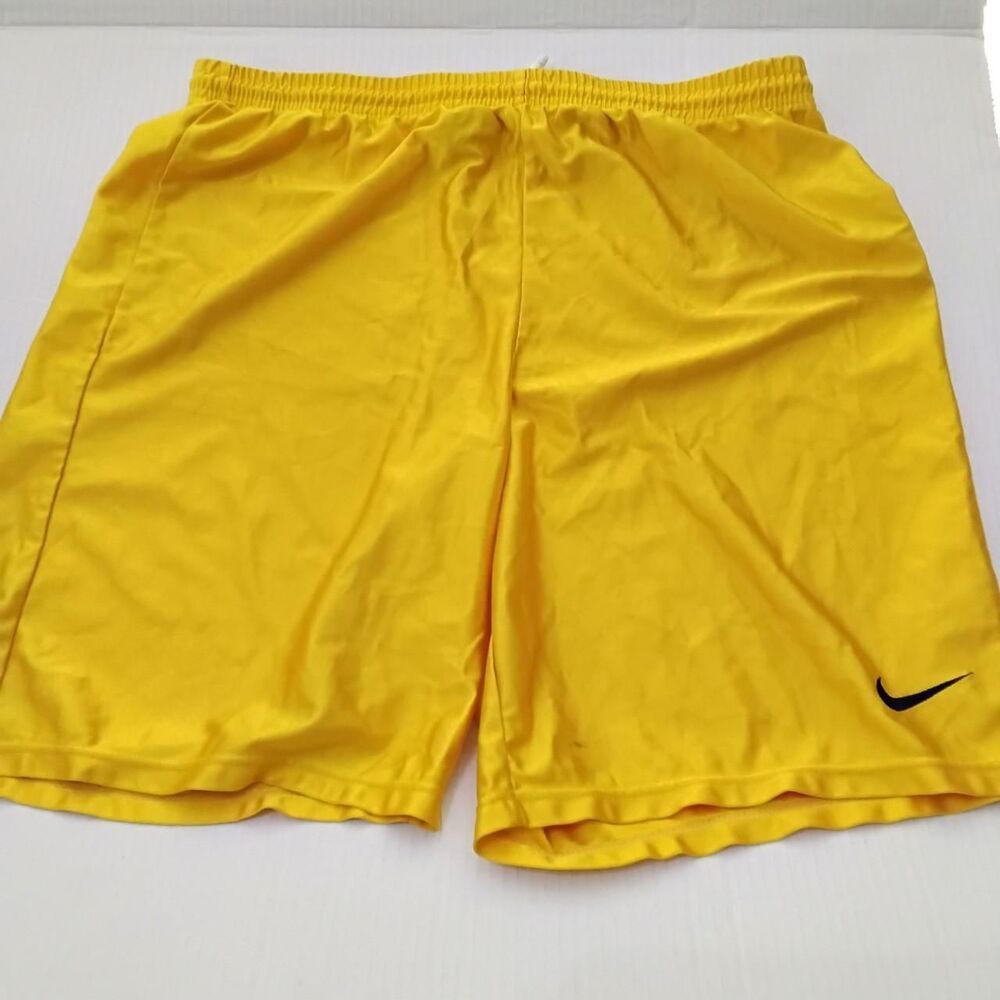 Nike Men's Yellow Shorts